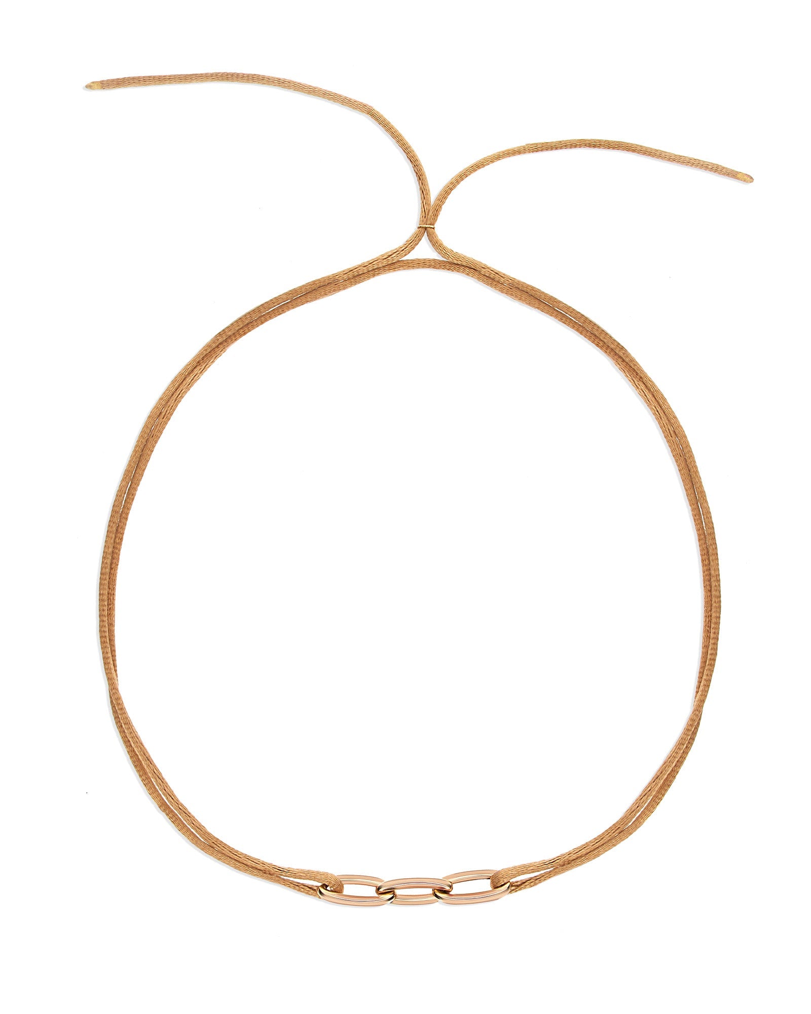 "Libera soul" roségouden kettingarmband en choker