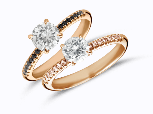 BYR&C LIFETIME RING "ARIO" RICHE COGNAC R2020RG-R SI3/ W - Brunott Juwelier