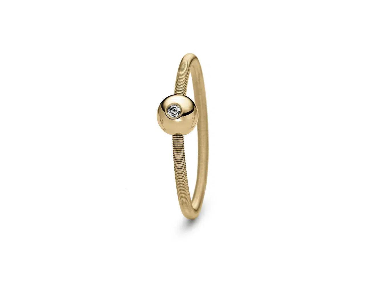 Niessing Collete ring 1 wikkeling geel - Brunott Juwelier