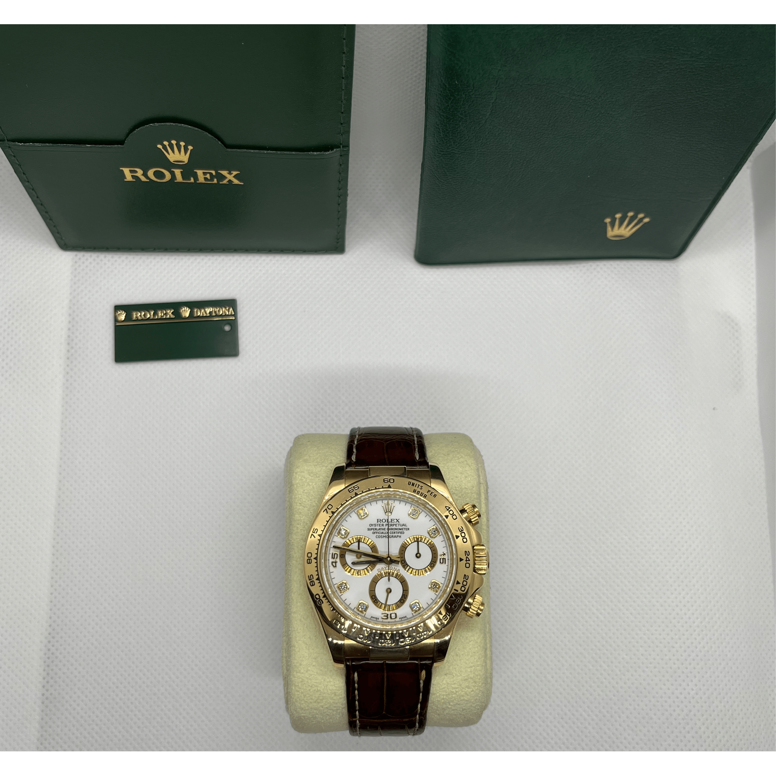 Rolex Daytona Cosmograph 116518 Diamond.