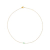 AMAZONIA "AMULETS" GOLD AND GREEN AVENTURINE NECKLACE (SMALL)