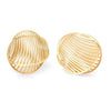 Niessing oorstekers rond Geel - (Paar prijs inclusief stoppers) - Brunott Juwelier